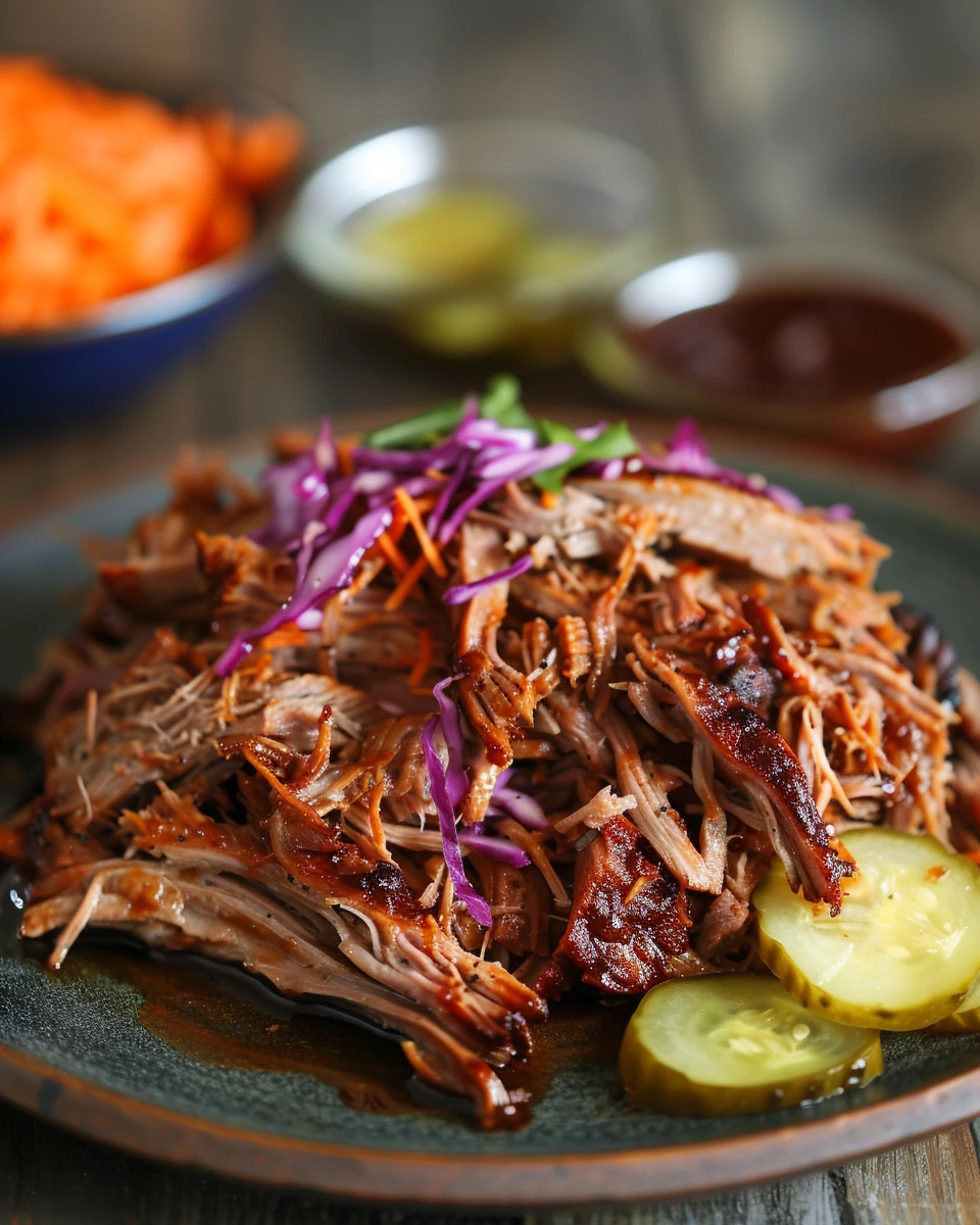 Carolina Pulled Pork with Vinegar Slaw