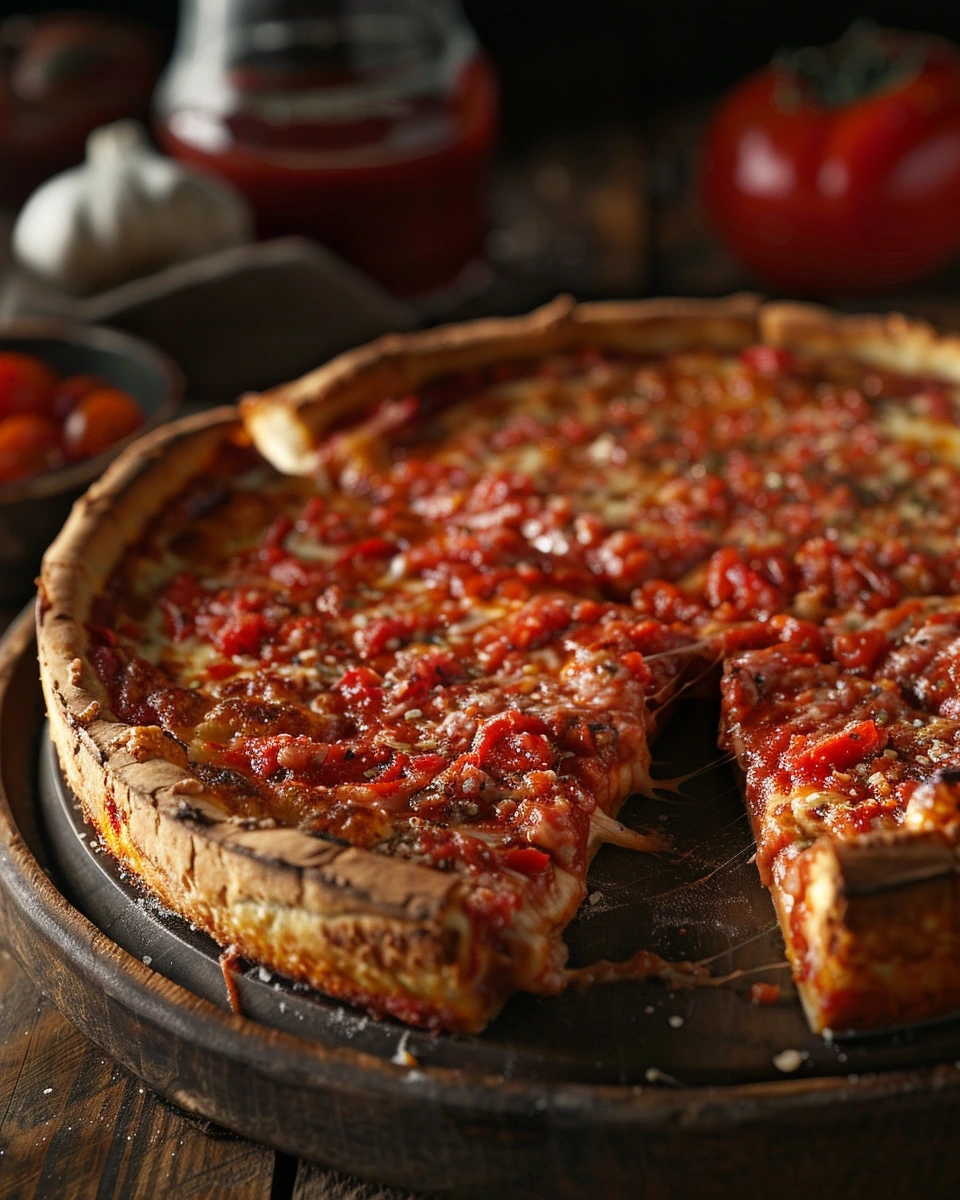 Chicago Deep Dish Pizza