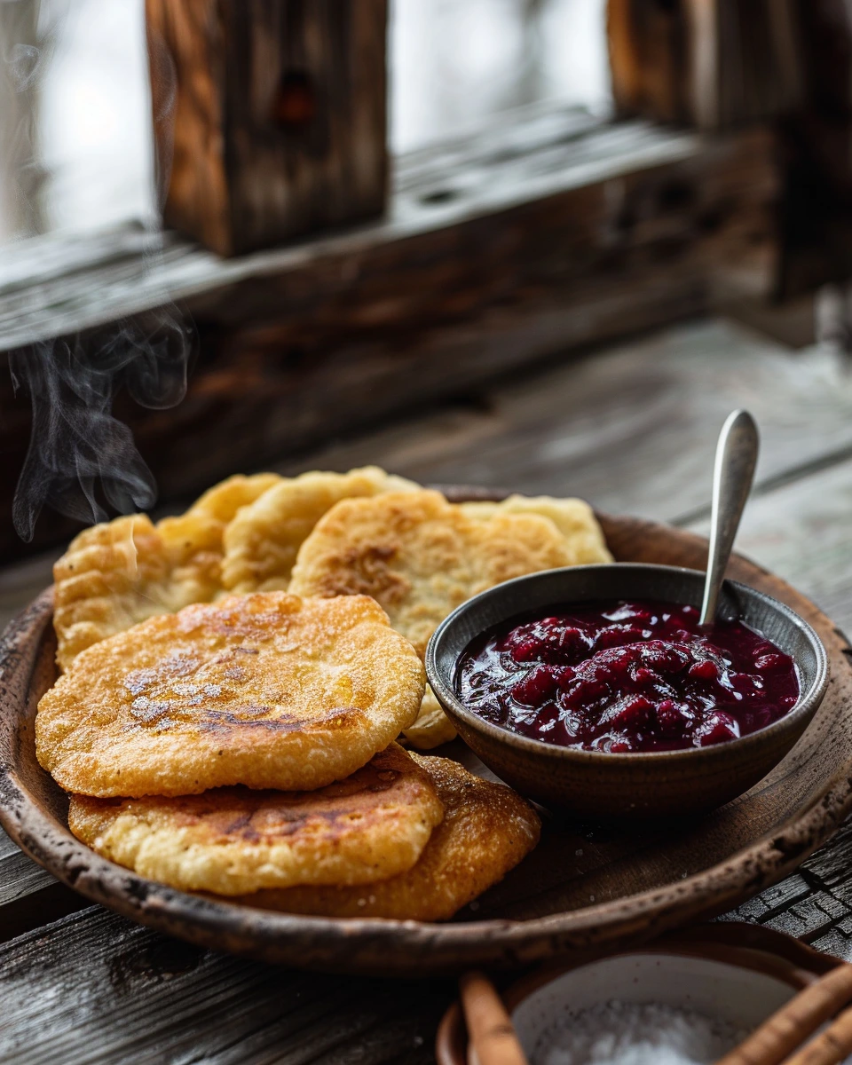 Fry Bread with Wojapi