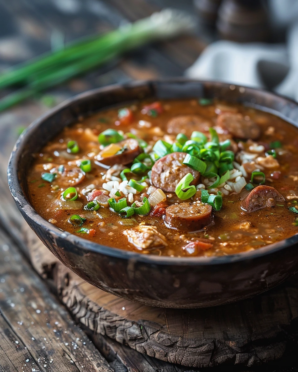 Louisiana Chicken and Sausage Gumbo