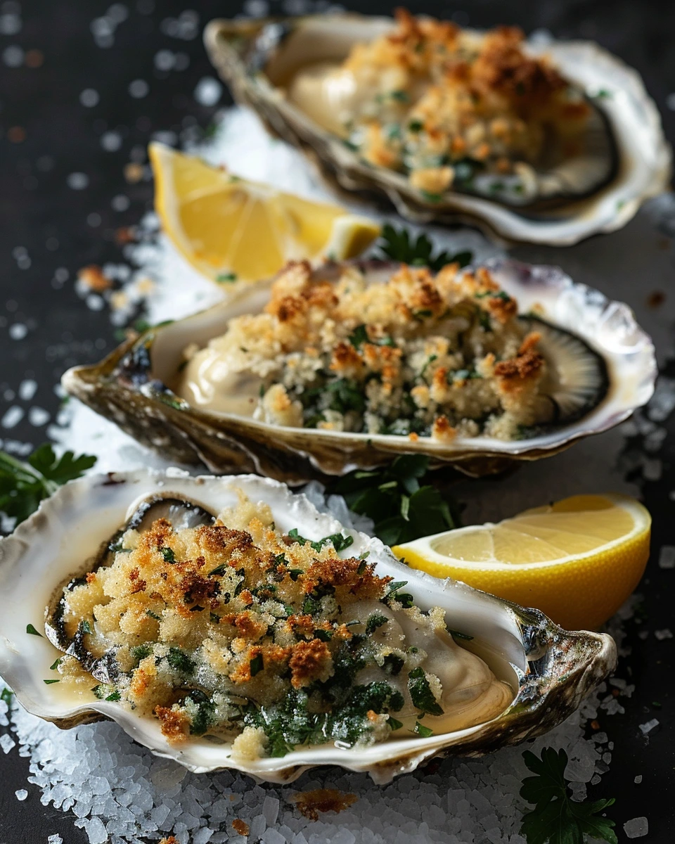 Oysters Rockefeller