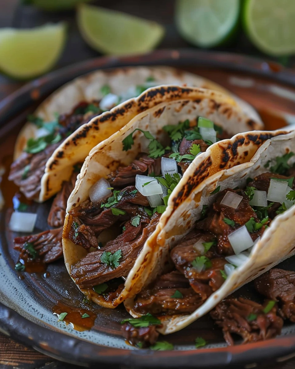 Sonoran Carne Asada Tacos