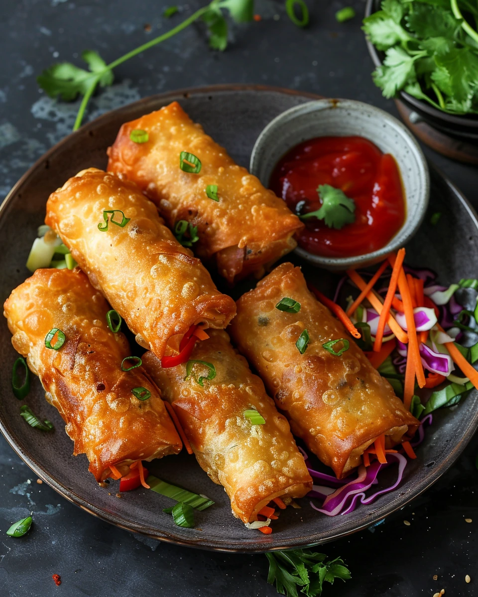 Chiko Roll Inspired Vegetable Rolls