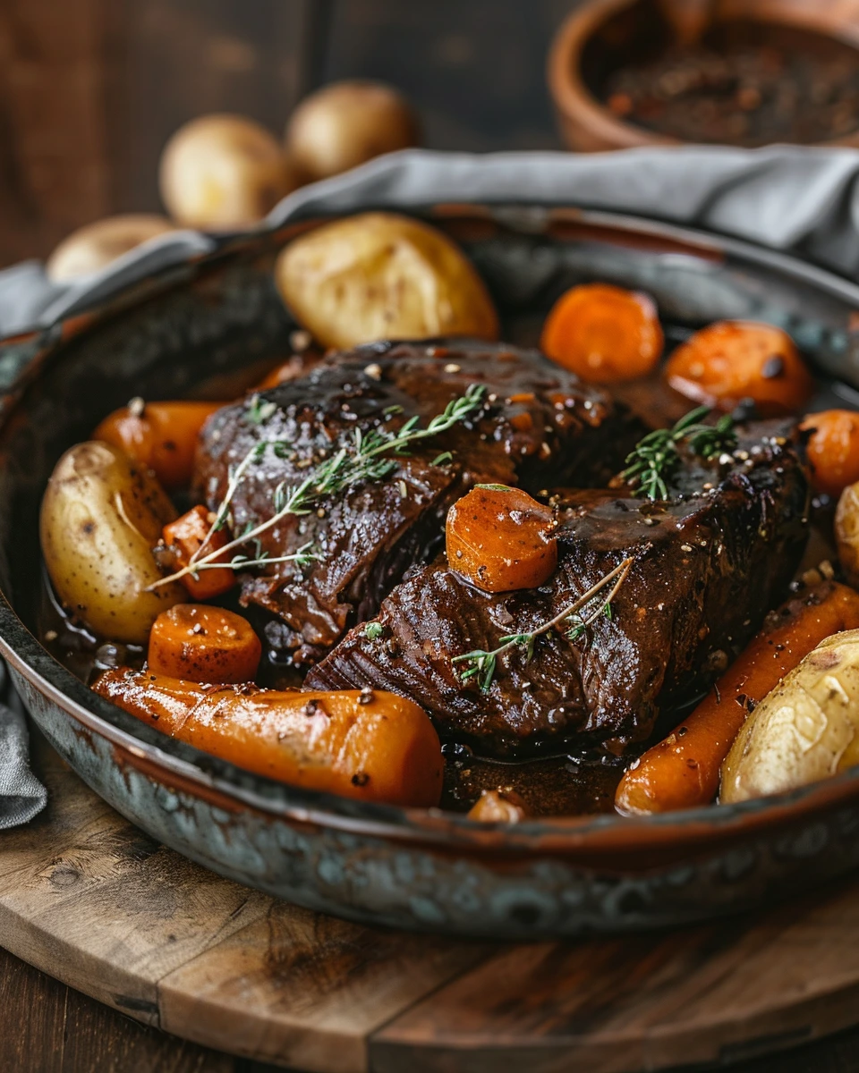 Slow-Cooked Beef Pot Roast