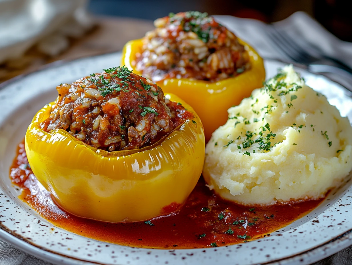Gefüllte Paprika