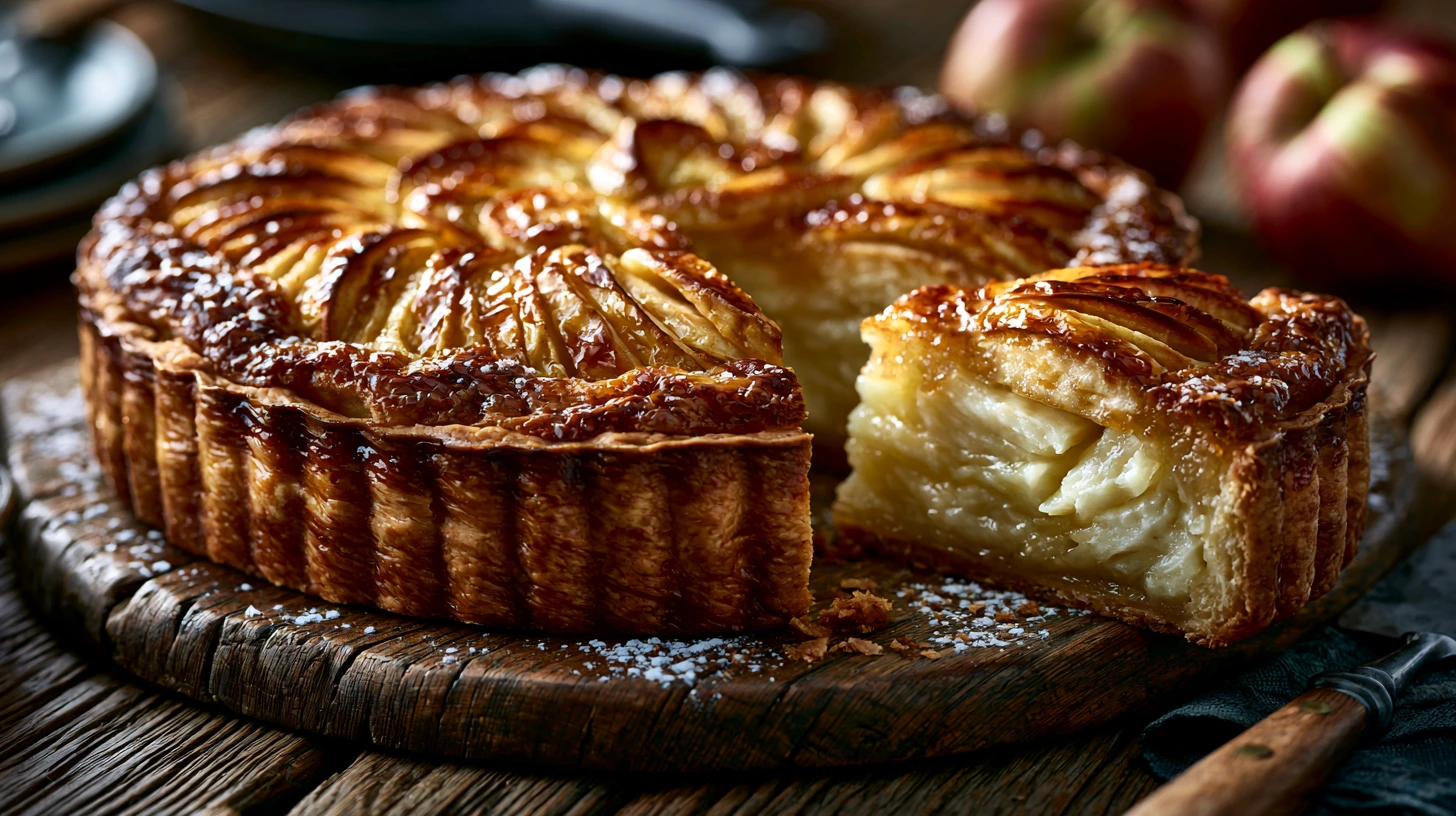 Kuchen de Manzana Chileno