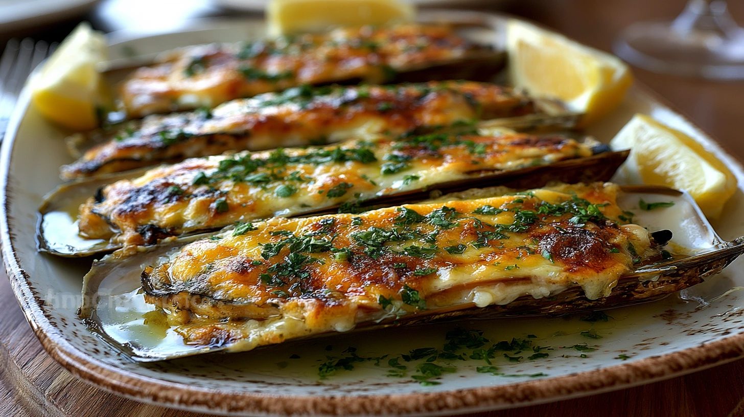 Machas a la Parmesana