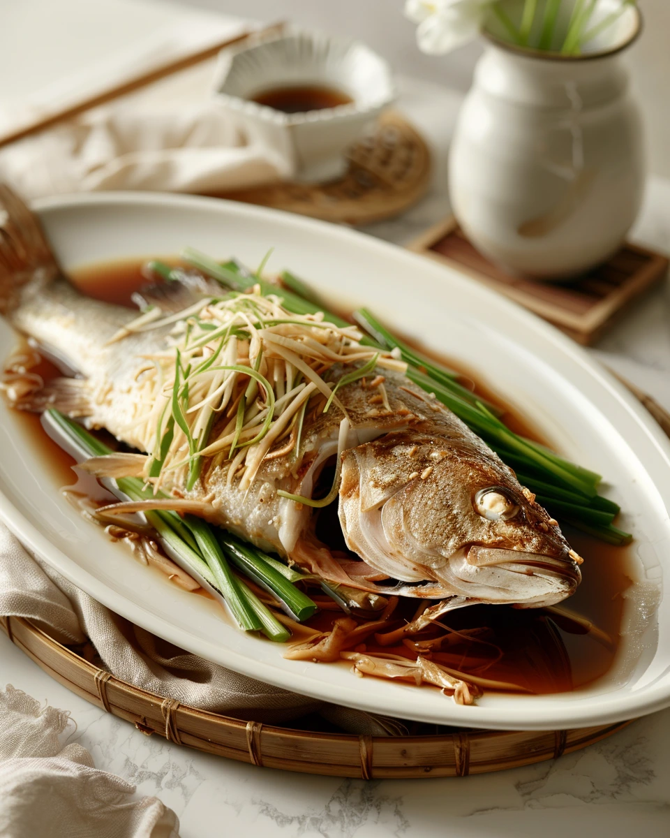 Cantonese Steamed Fish