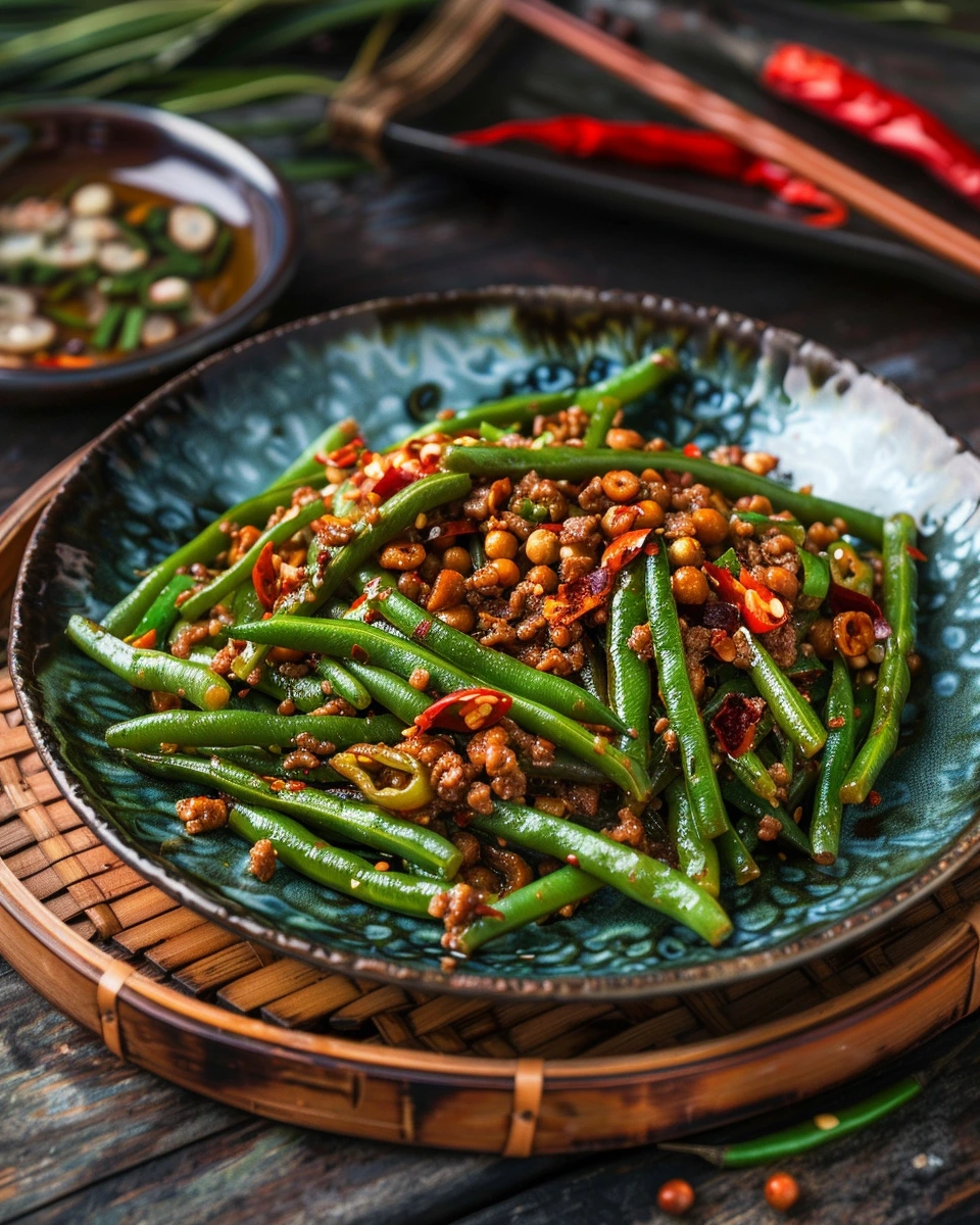 Dry-Fried Green Beans