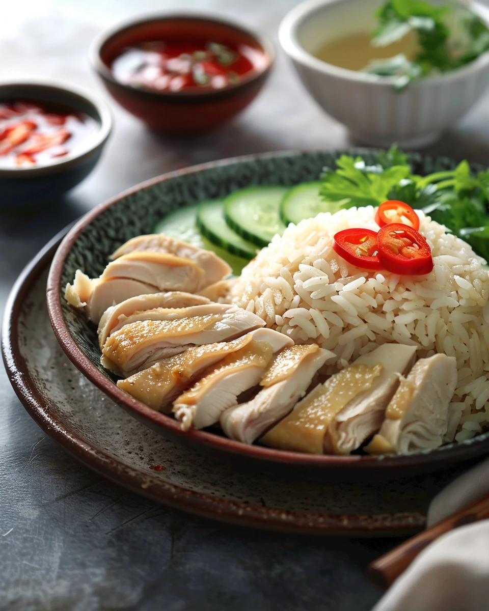 Hainanese Chicken Rice