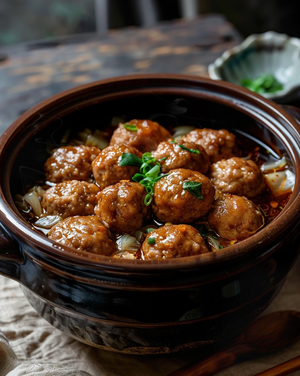 Lions Head Meatballs