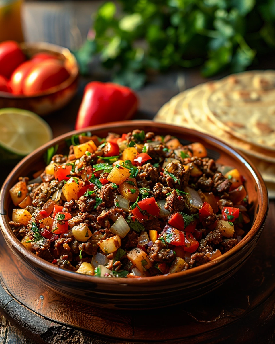 Picadillo de Chayote