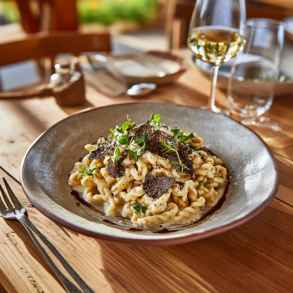 Istrian Fuži with Truffle Sauce