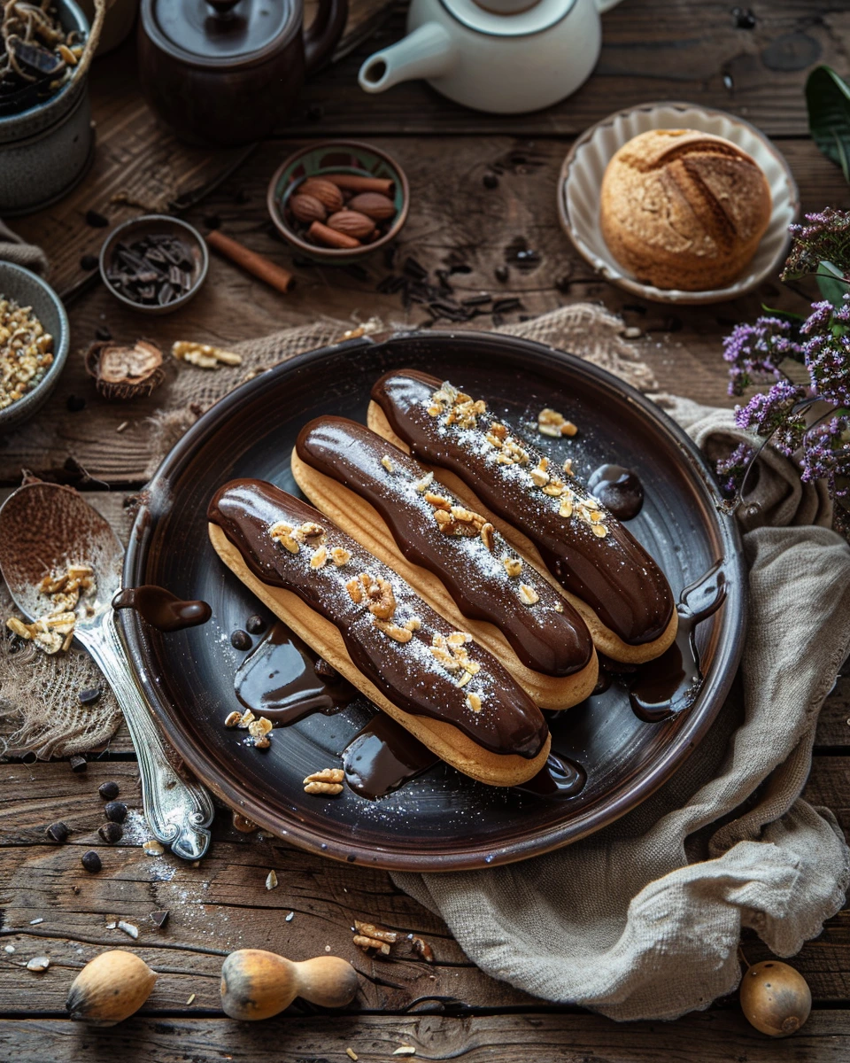 Éclairs au Chocolat