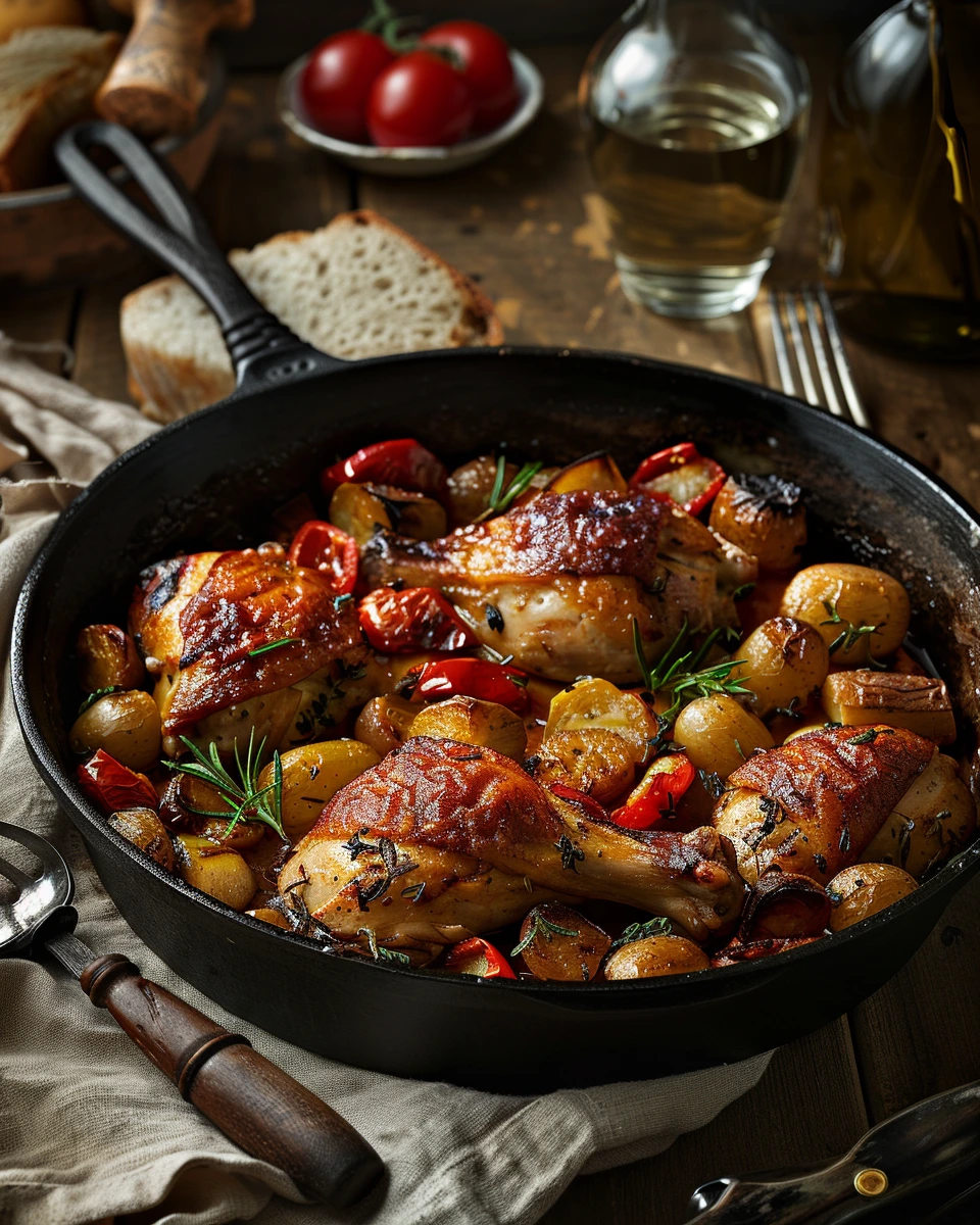 Poulet Basquaise