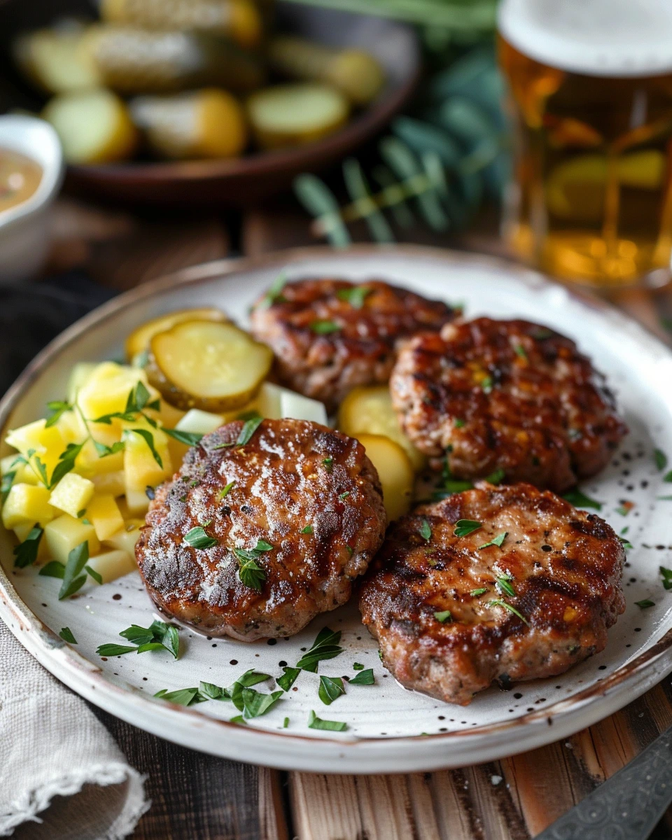 Frikadellen with Potato Salad