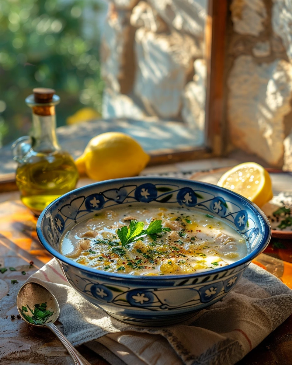 Avgolemono Chicken Soup