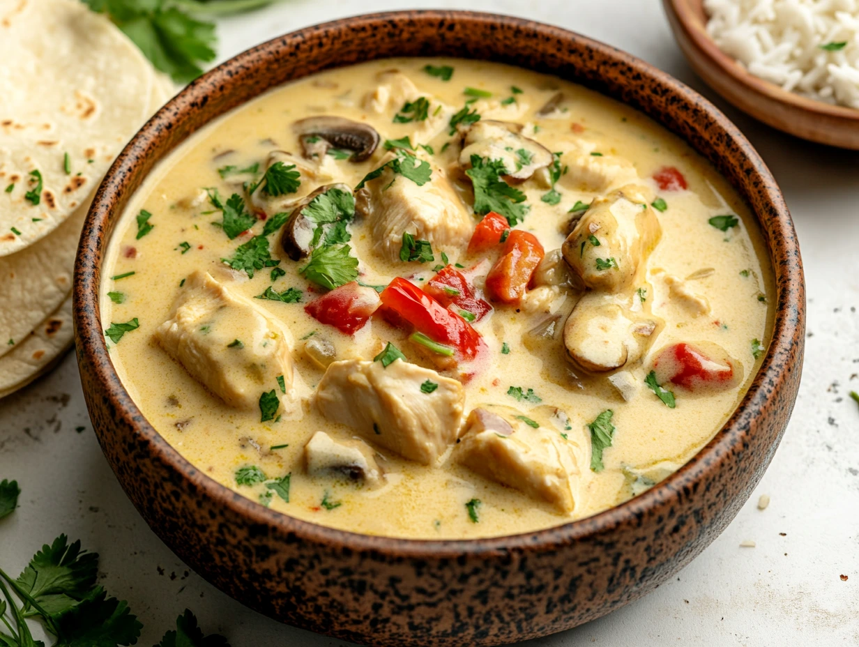 Pollo en Crema
