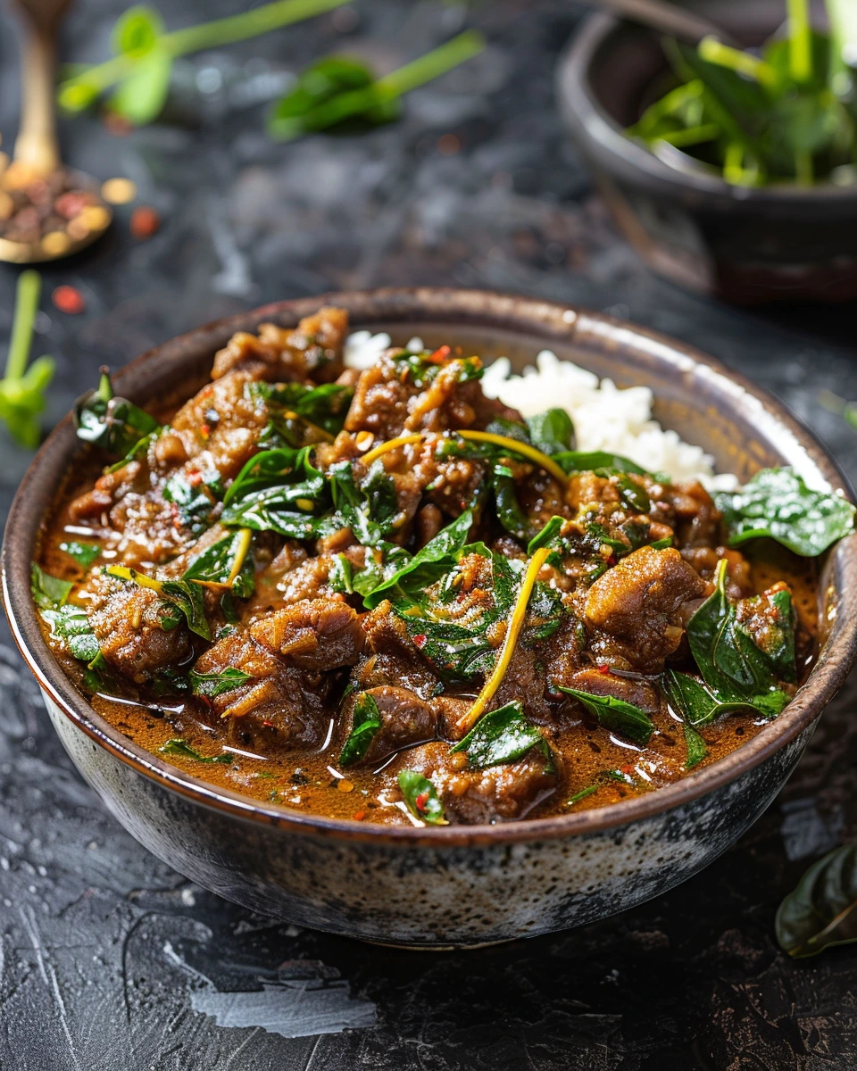Andhra Gongura Mutton