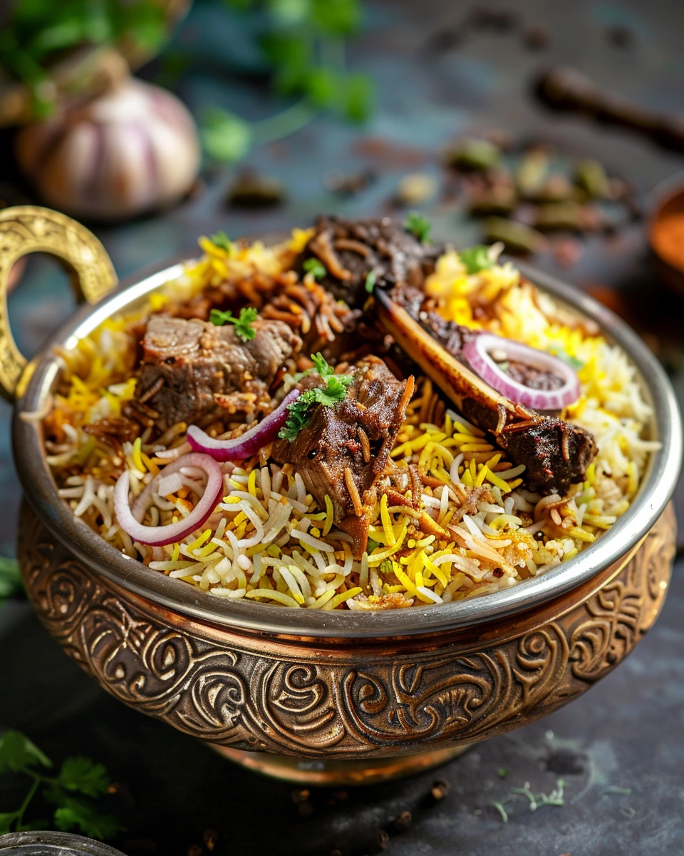 Lucknowi Mutton Biryani