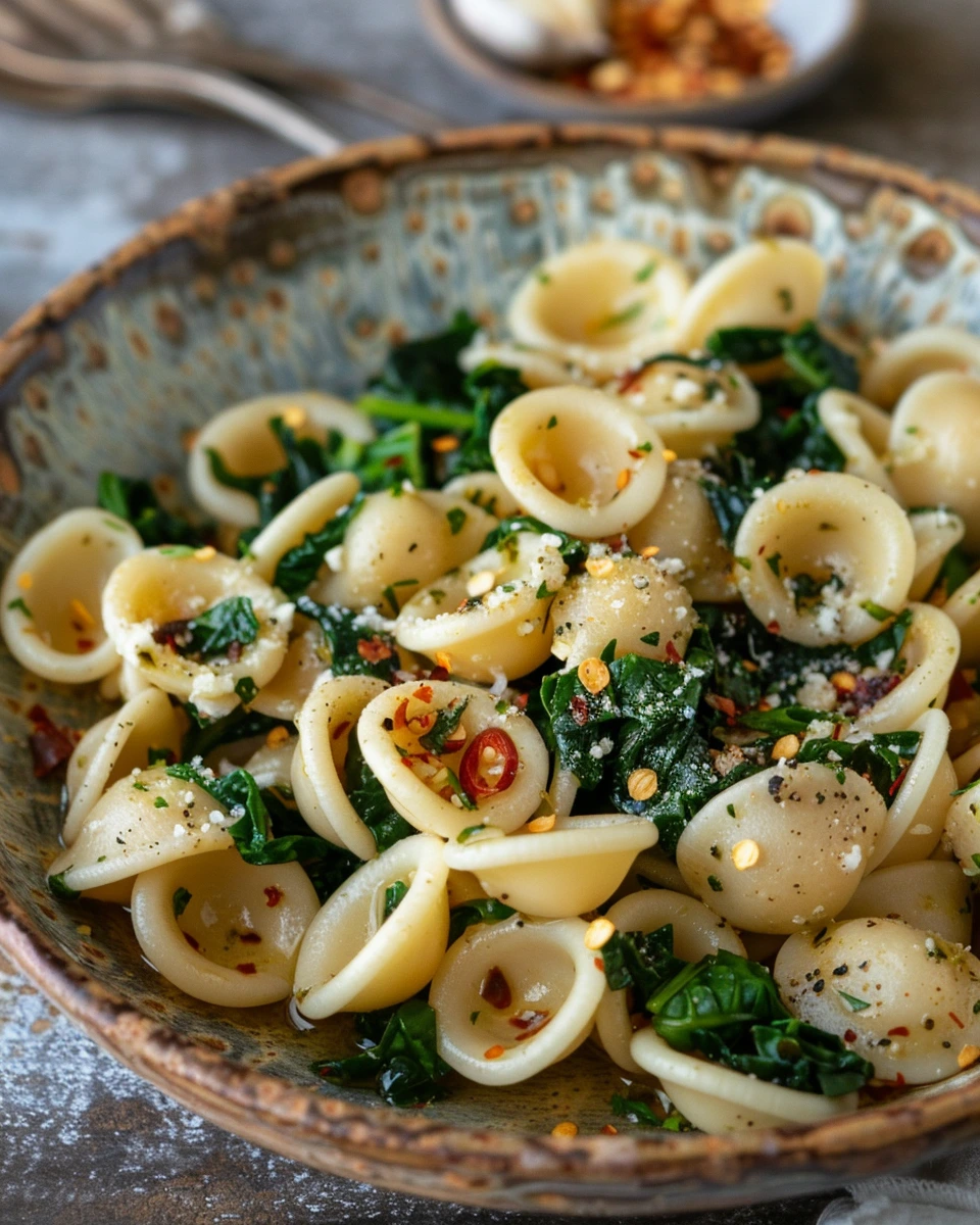 Orecchiette con Cime di Rapa