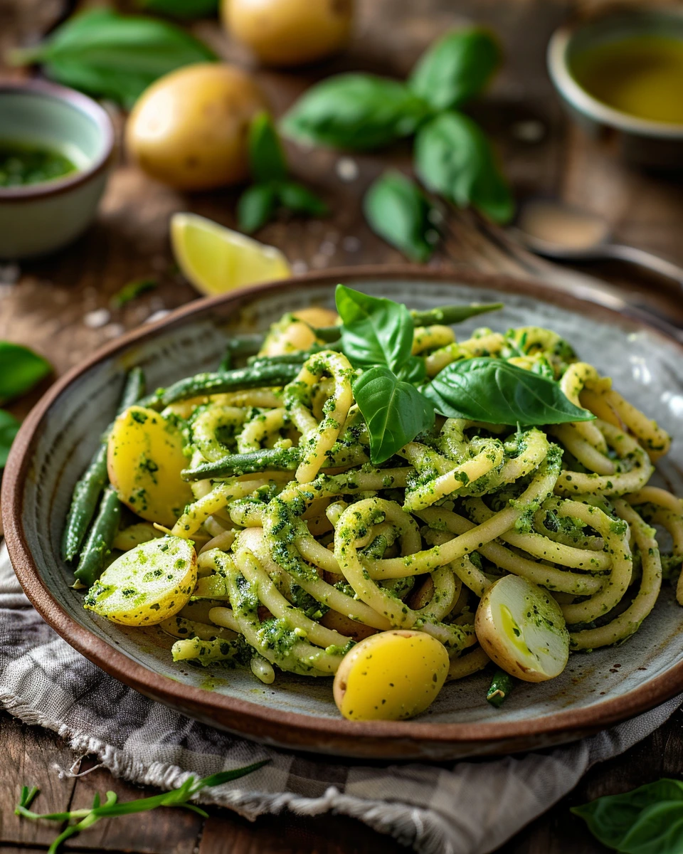 Trofie al Pesto Genovese