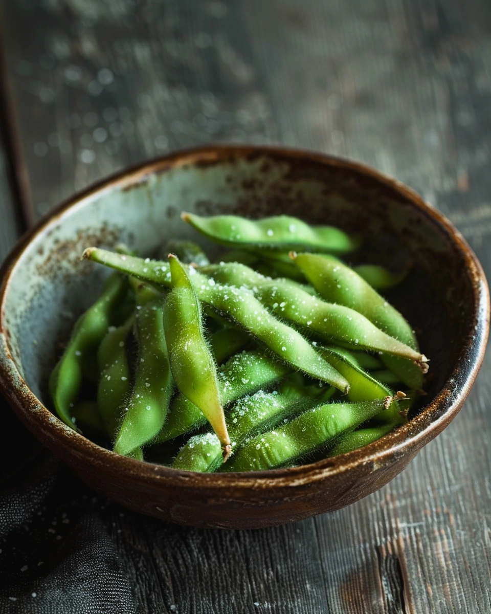 Edamame with Sea Salt