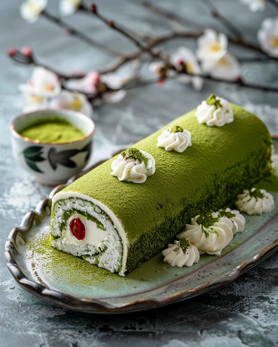Matcha Roll Cake