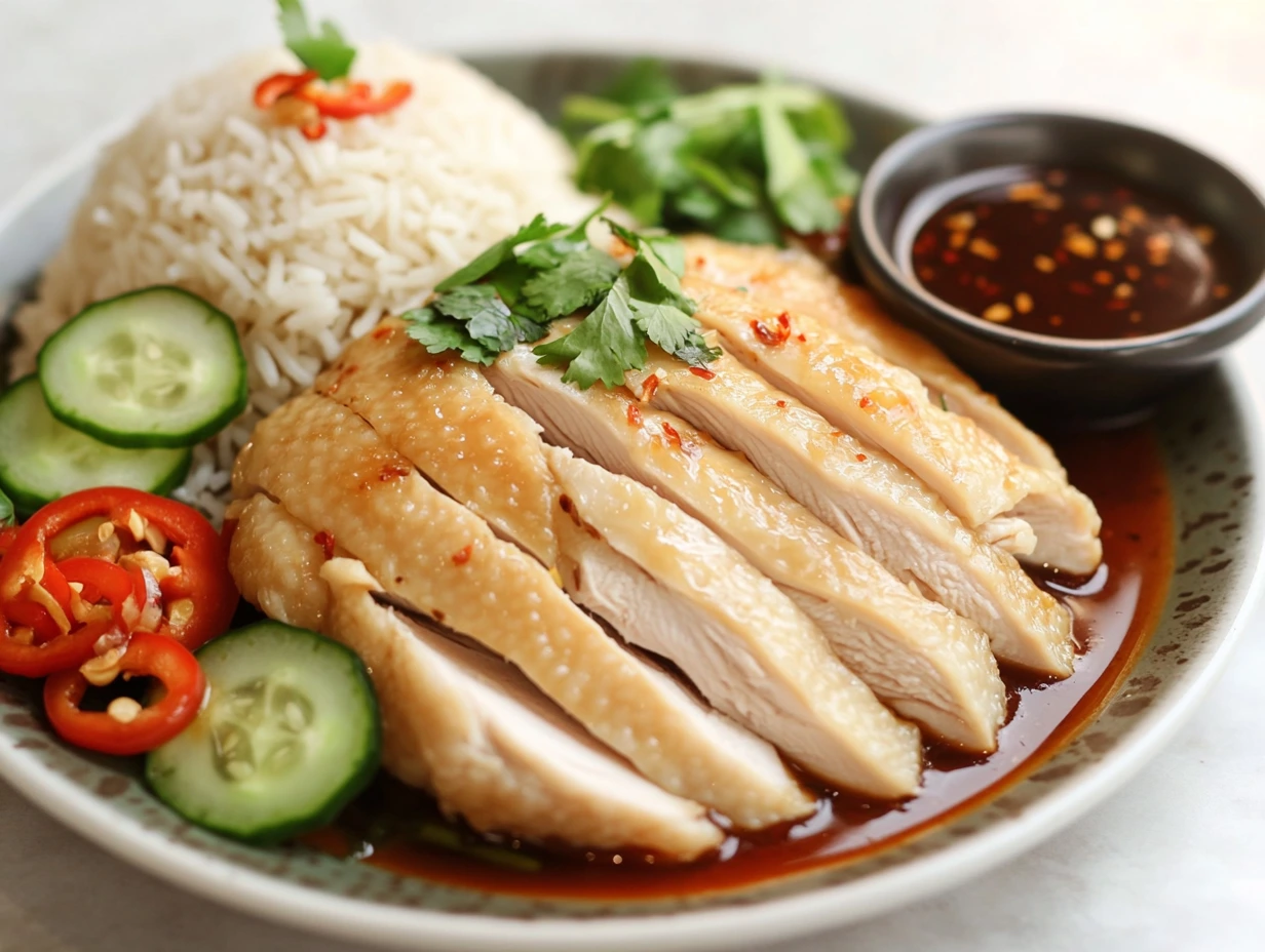 Hainanese Chicken Rice Malaysia