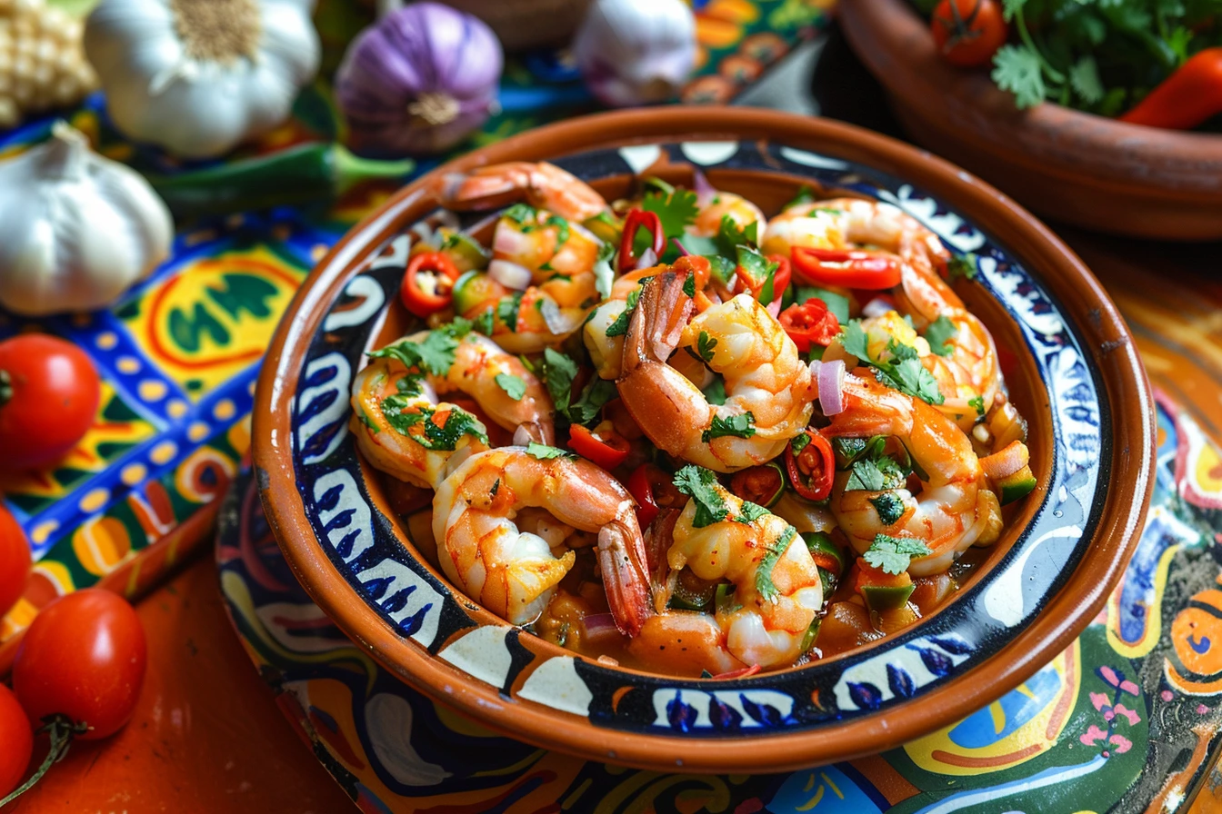 Camarones a la Diabla