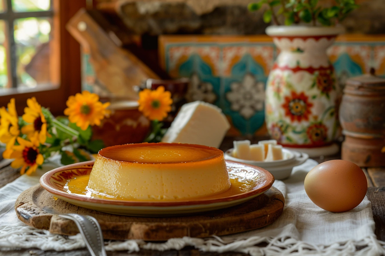 Flan Napolitano
