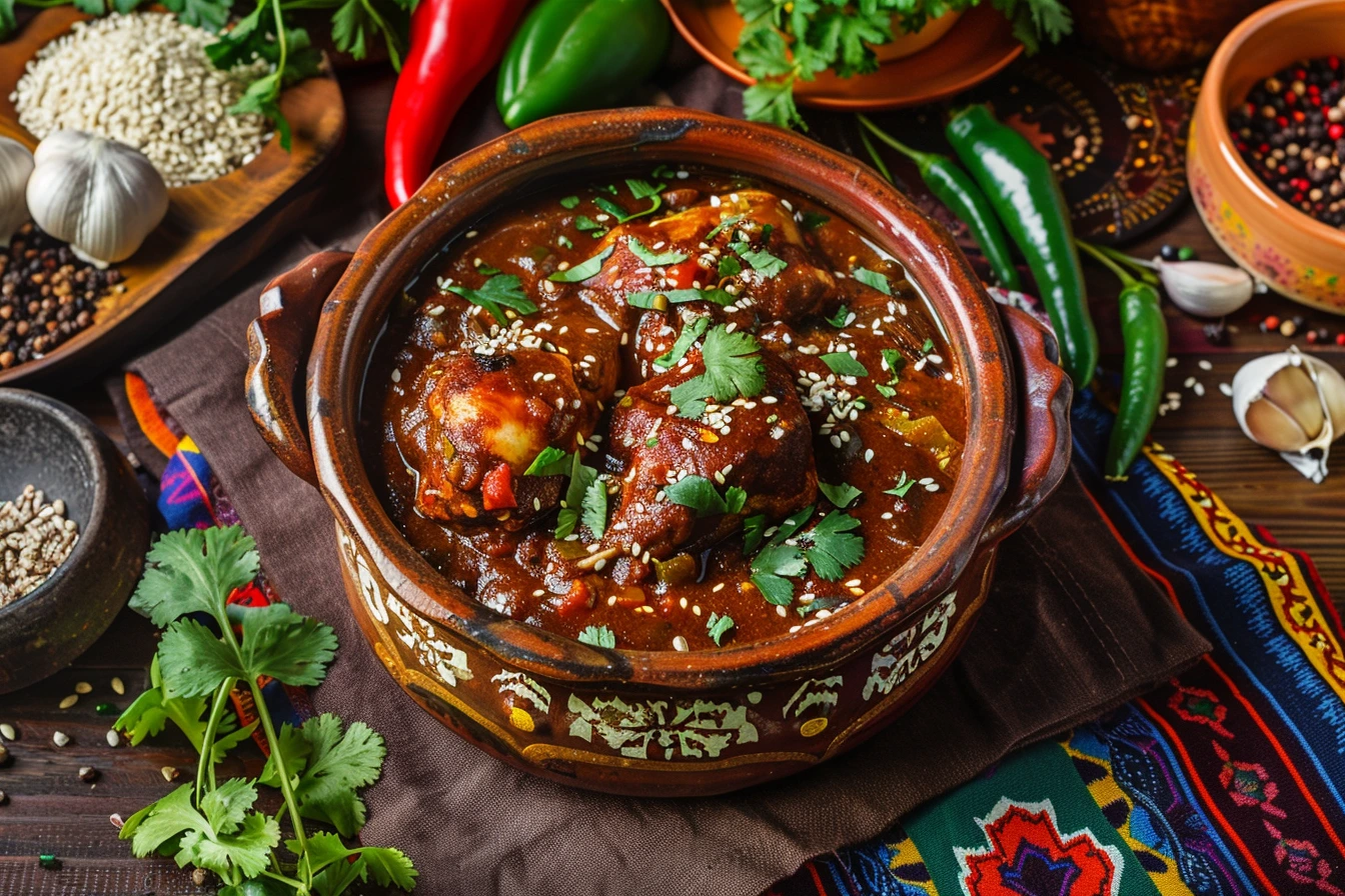 Mole Poblano con Pollo