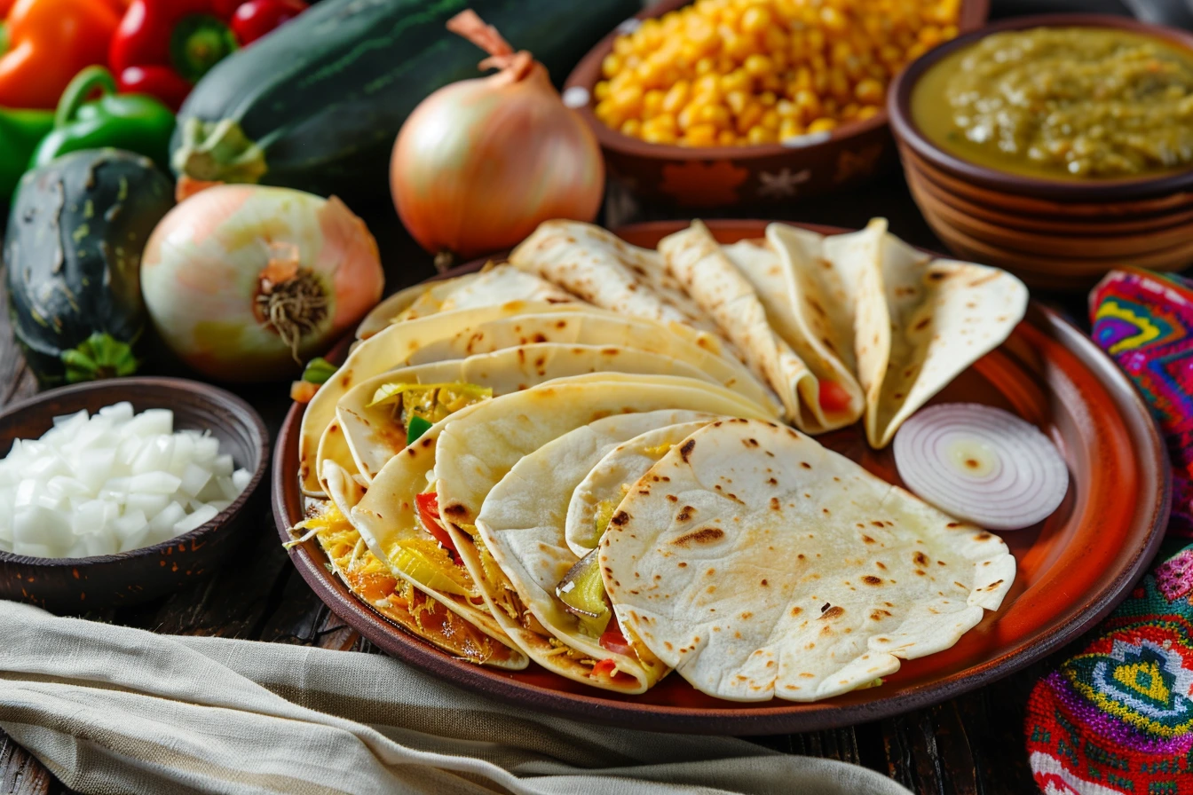 Quesadillas de Flor de Calabaza