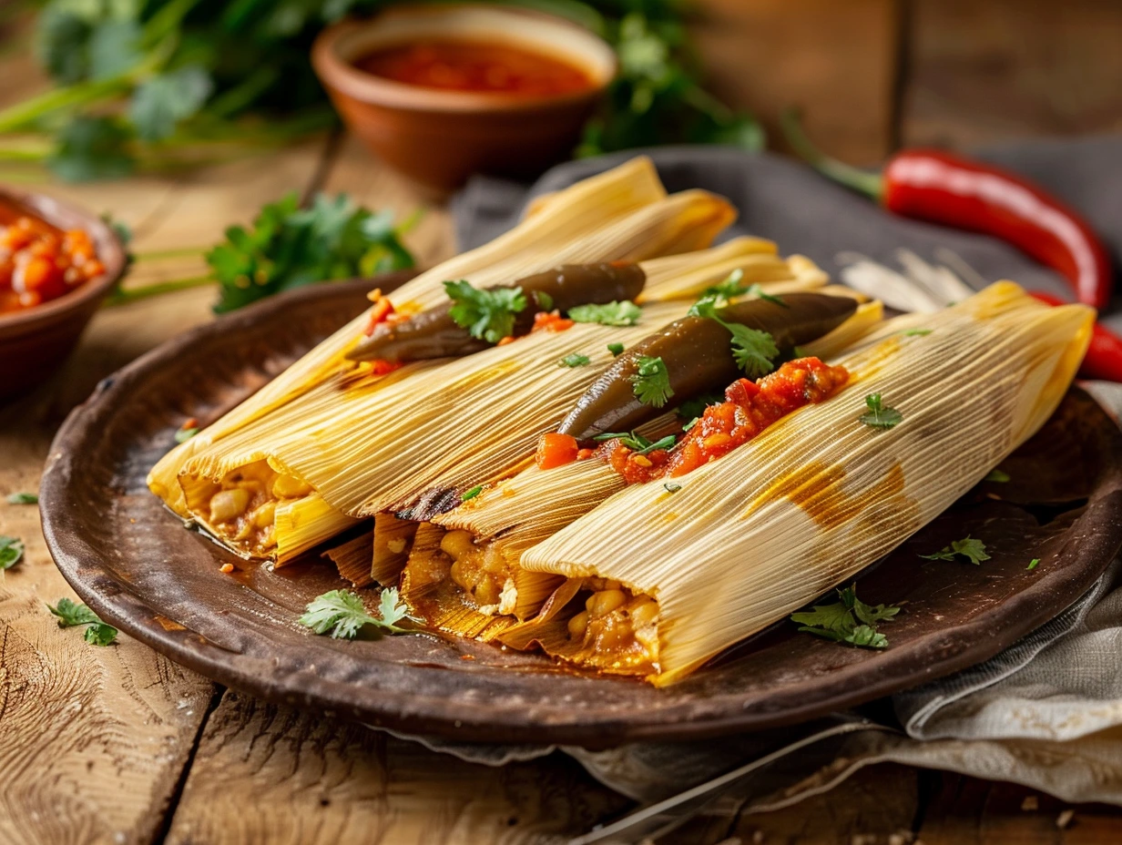 Tamales de Rajas