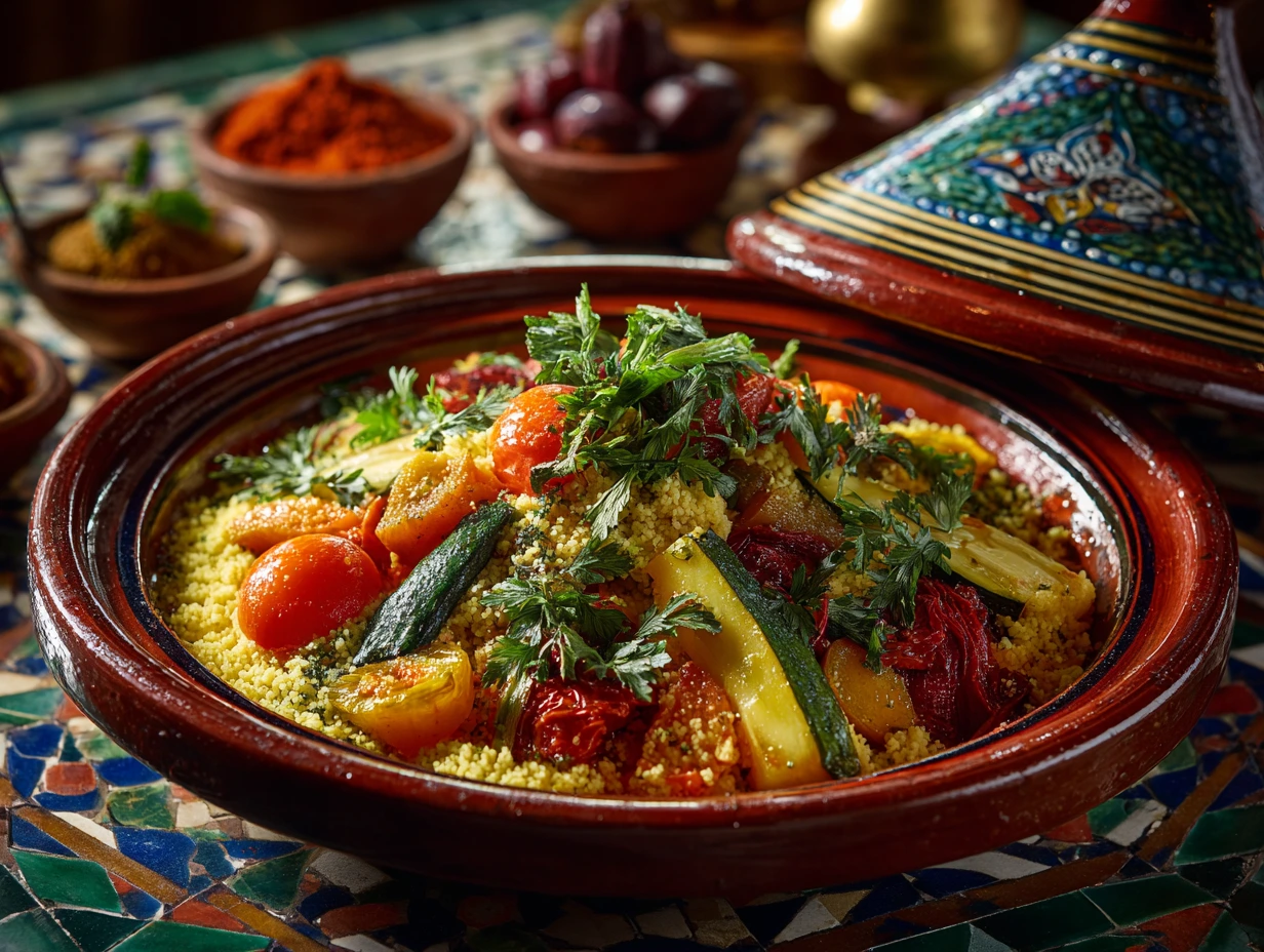 Couscous with Seven Vegetables