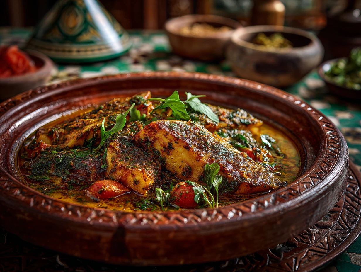 Fish Tagine with Chermoula
