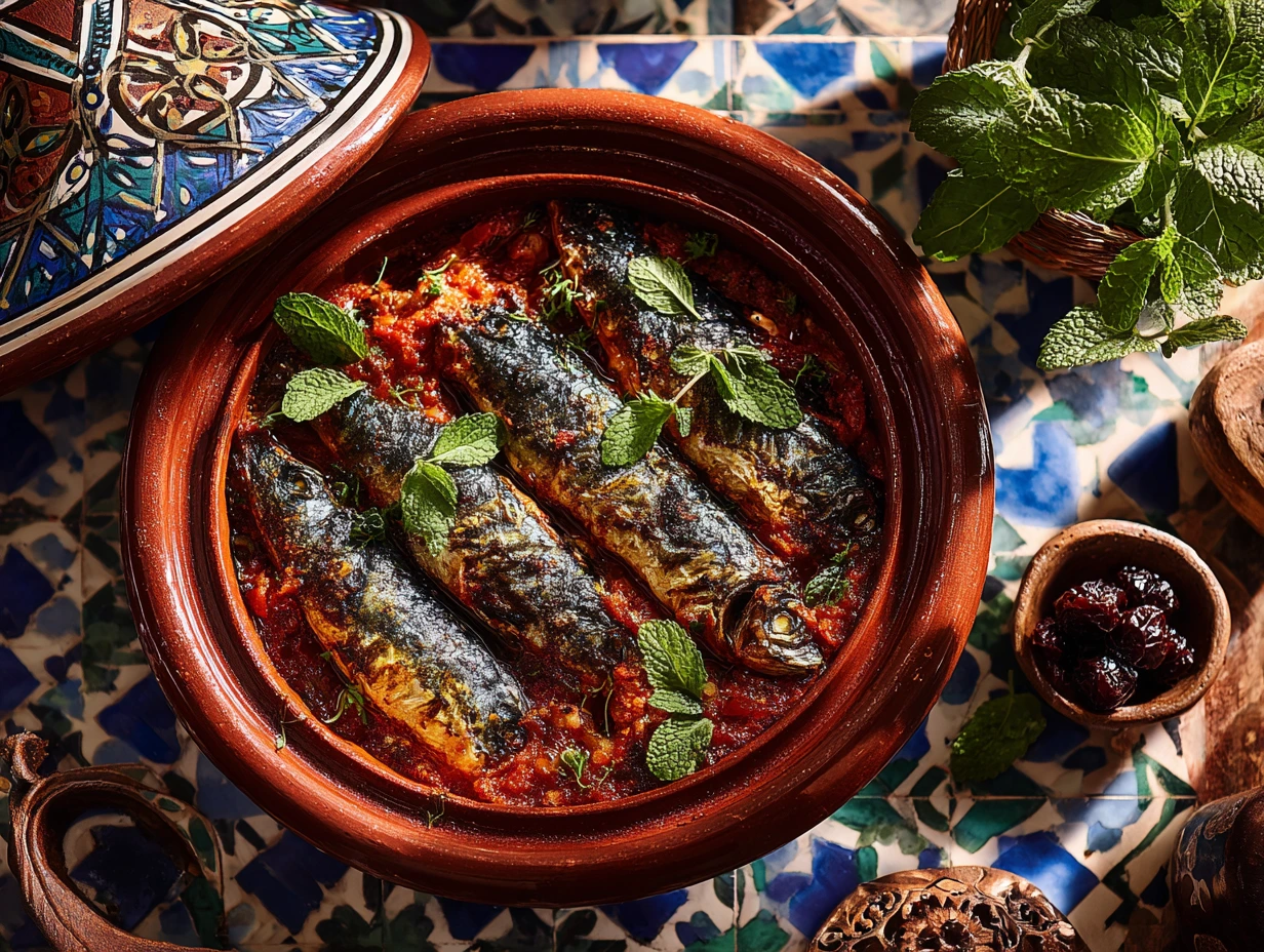 Moroccan Stuffed Sardines