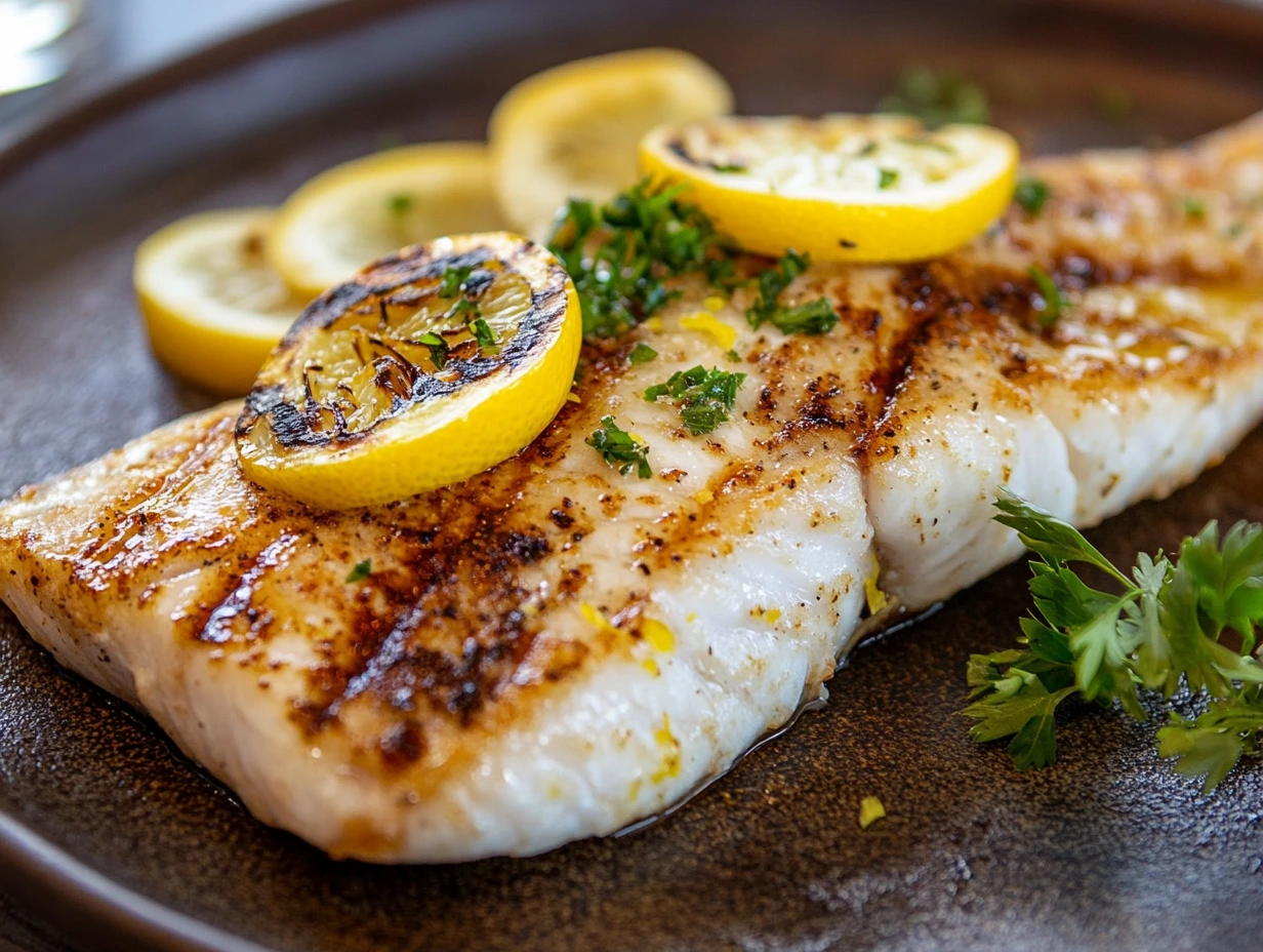 Barbecued Snapper with Lemon