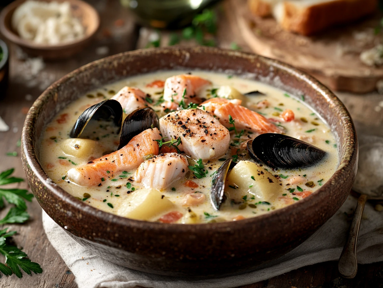 Creamy Seafood Chowder