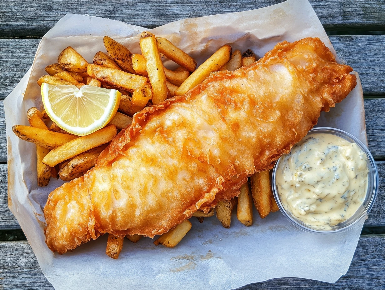 Fish and Chips Kiwi Style