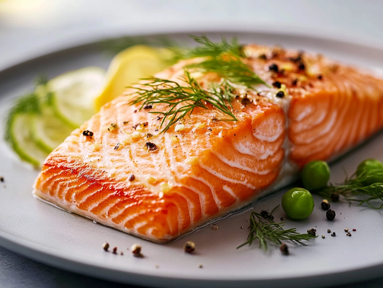 King Salmon with Lemon and Herbs