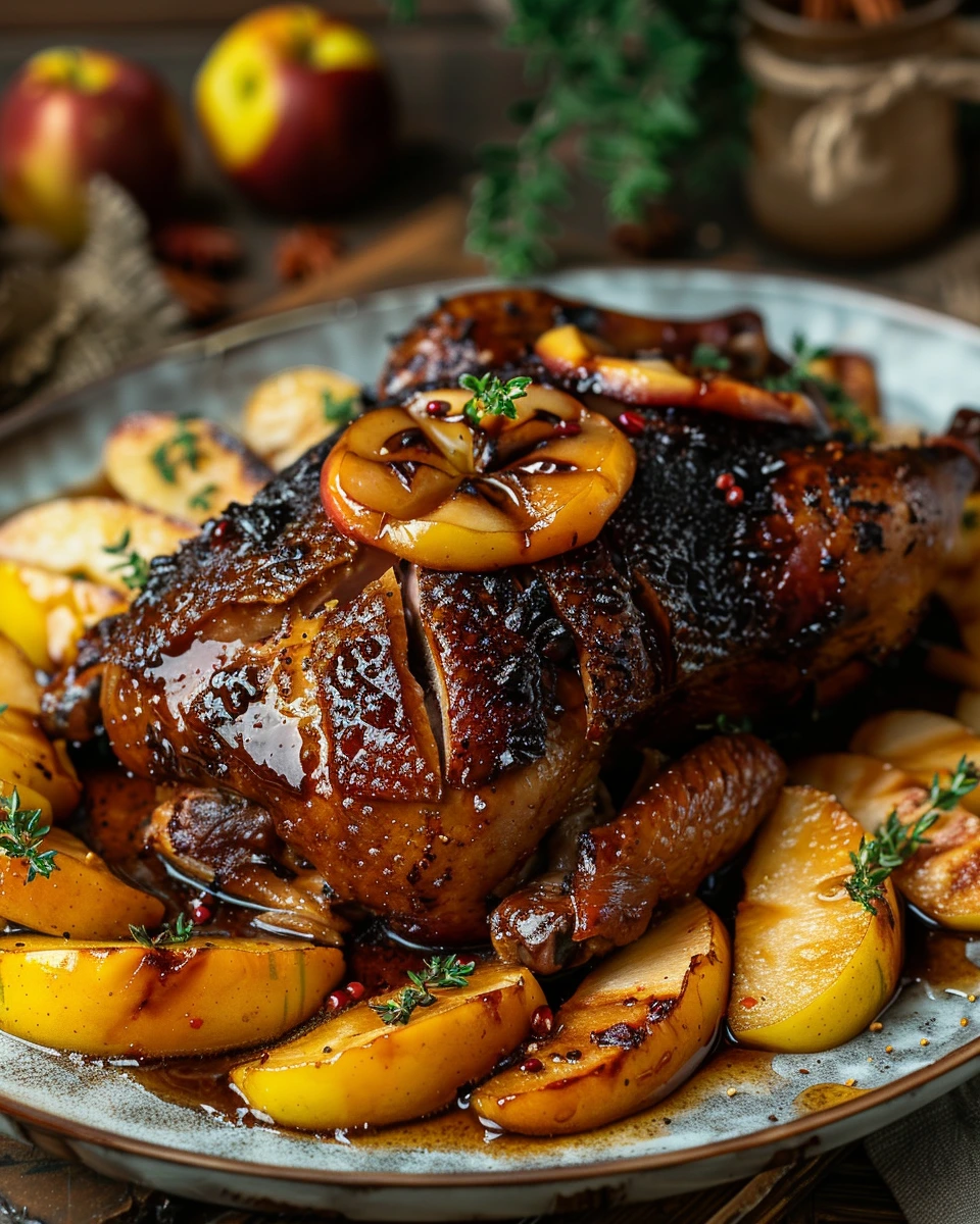Duck with Apples