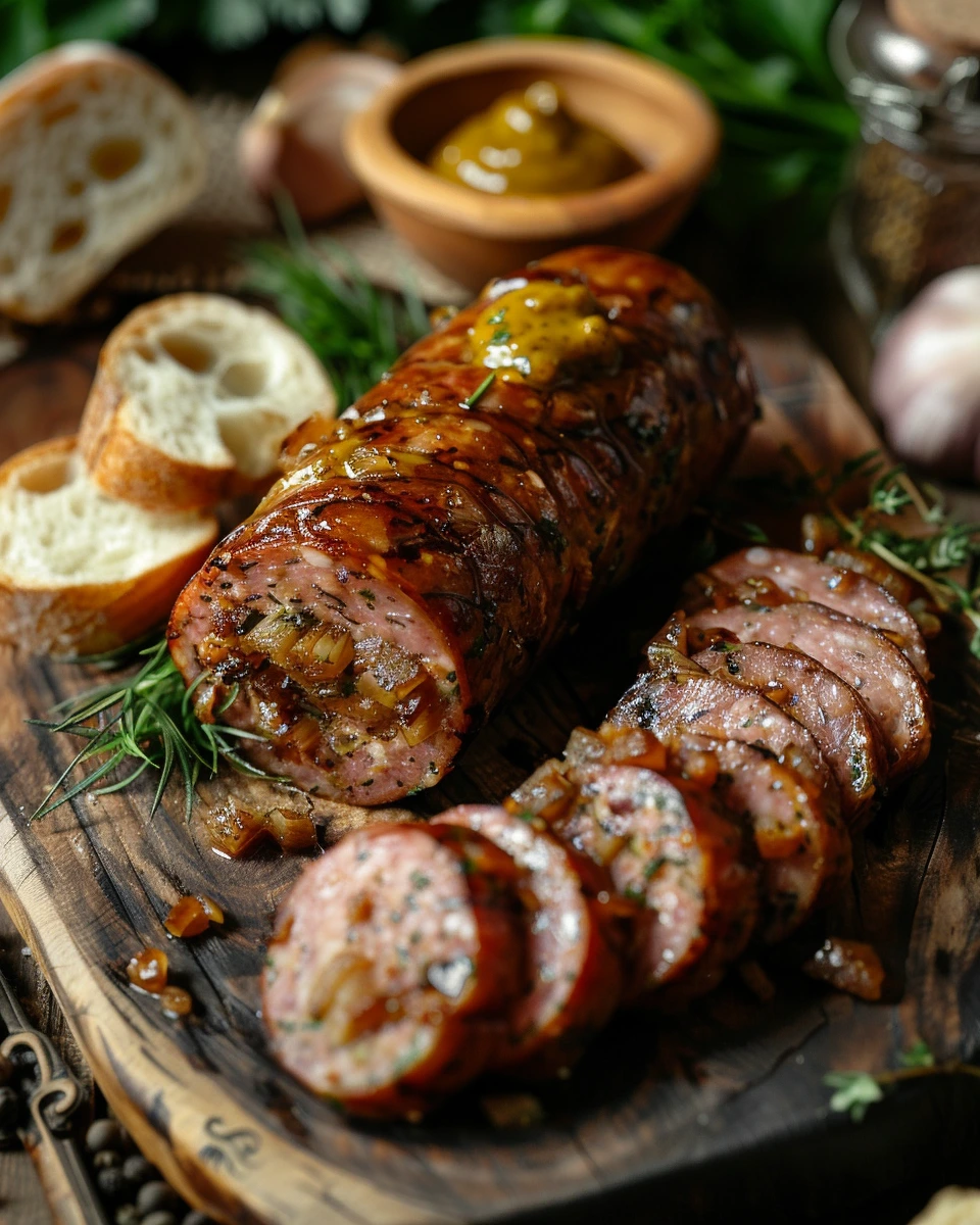 Kranjska Klobasa with Mustard
