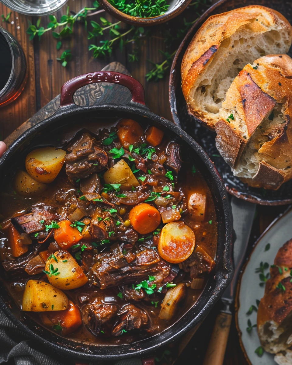 Oxtail Potjie