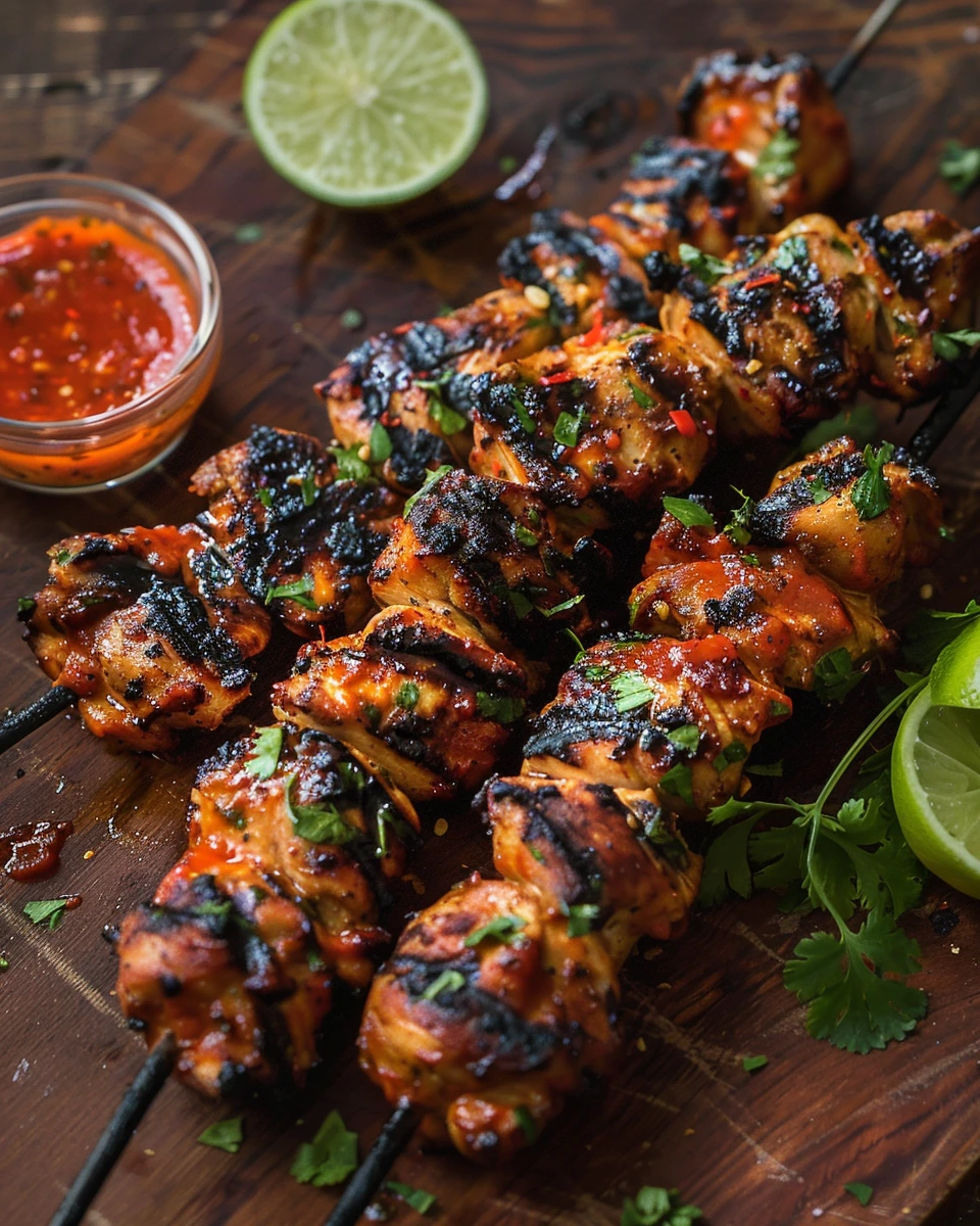 Peri-Peri Chicken Skewers