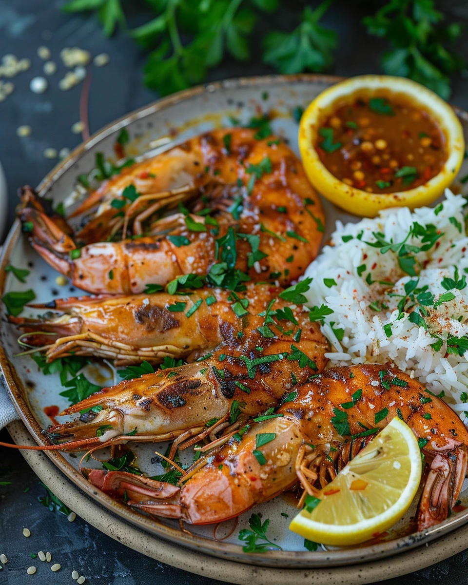 Peri-Peri Prawns