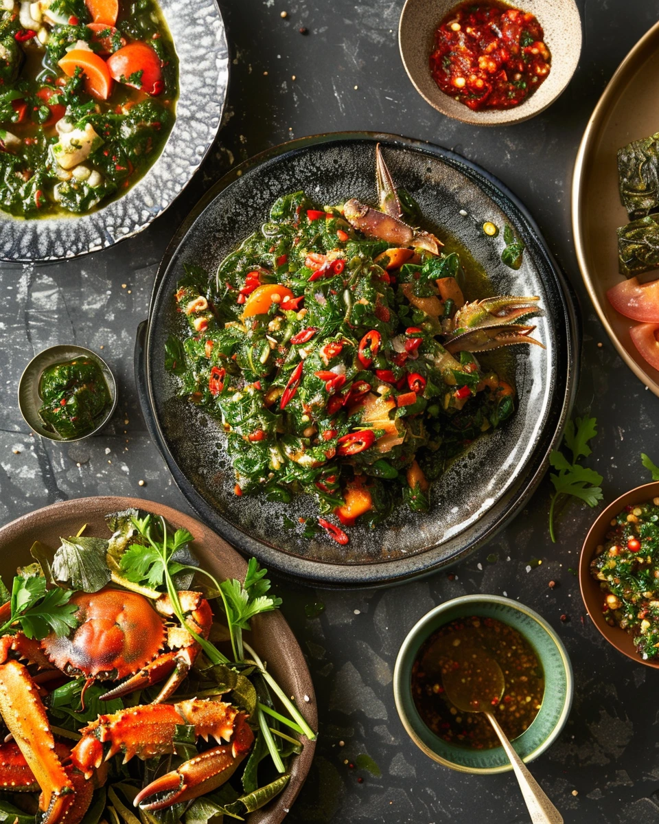 Callaloo with Crab
