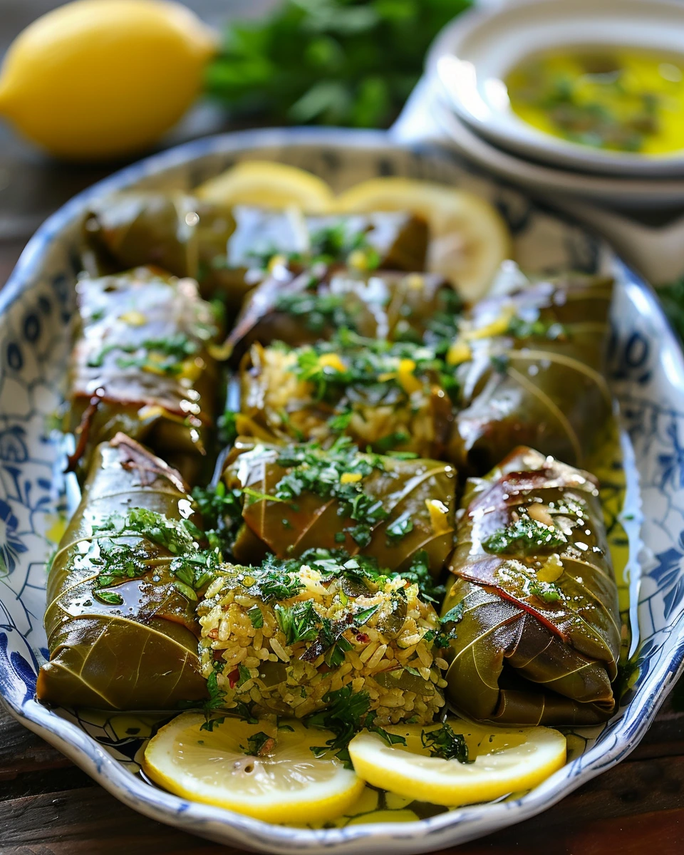 Zeytinyağlı Yaprak Sarma