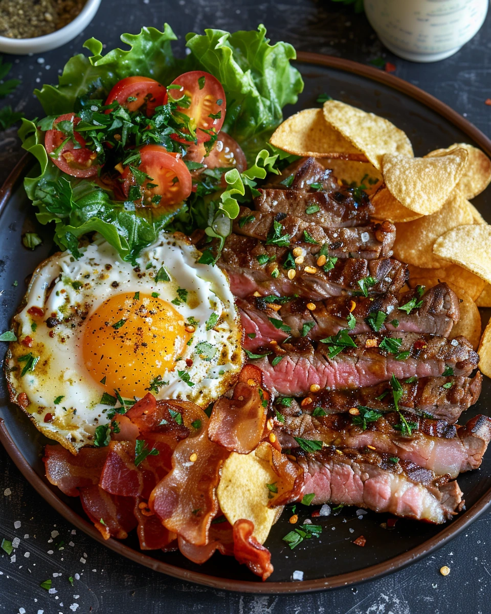 Chivito al Plato