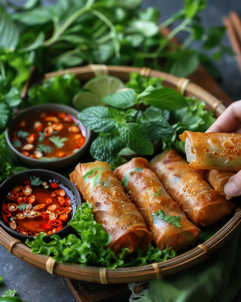 Chả Giò Crispy Spring Rolls